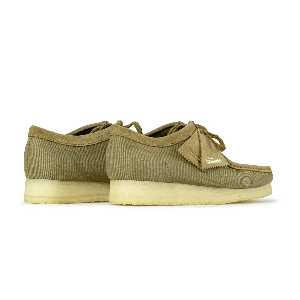 Wallabee Olive Canvas | Olive