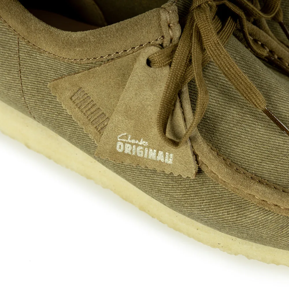Wallabee Olive Canvas | Olive