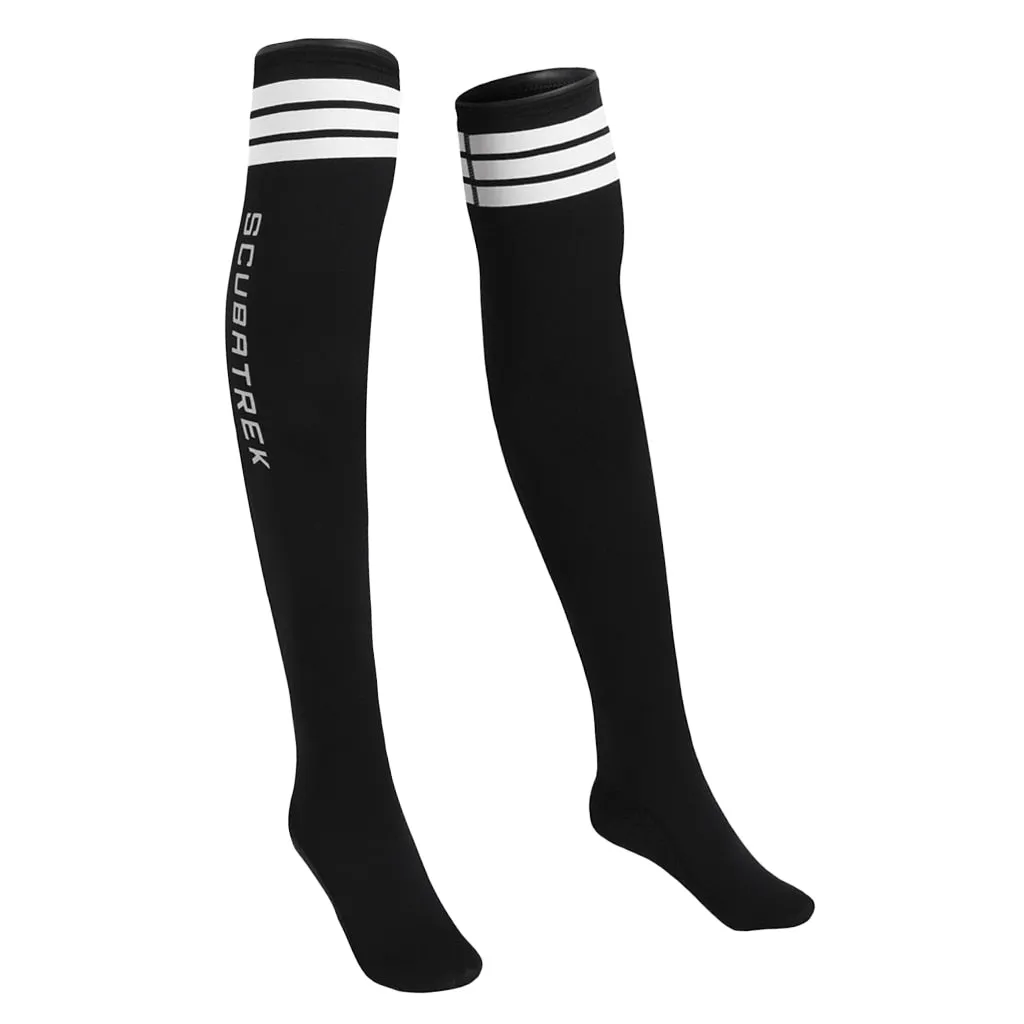 Women Wetsuit 1.5mm Long Diving Sock Warm Non-Slip Stocking Boot Water Shoes Snorkeling Surfing Neoprene Water Shoes Dive Gear