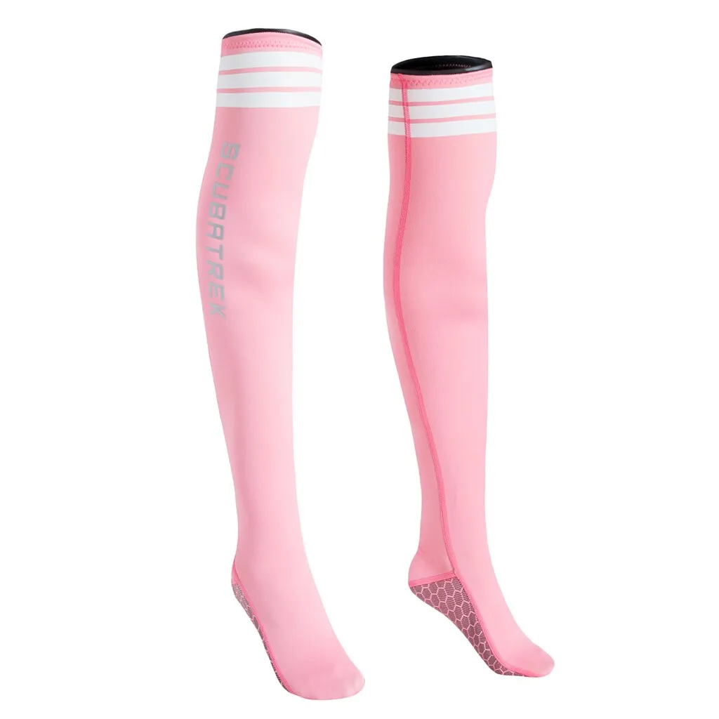 Women Wetsuit 1.5mm Long Diving Sock Warm Non-Slip Stocking Boot Water Shoes Snorkeling Surfing Neoprene Water Shoes Dive Gear